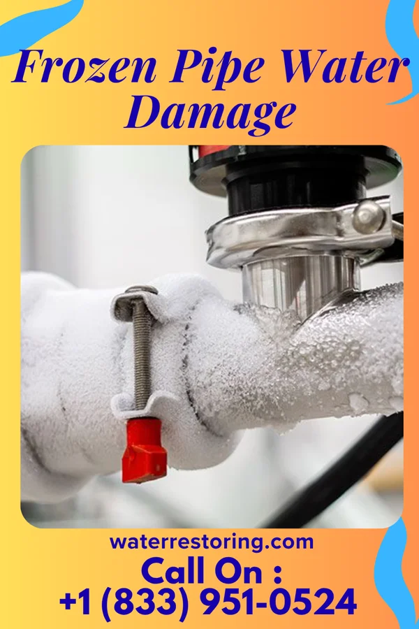 Frozen Pipe Water Damage in Evansville, WI